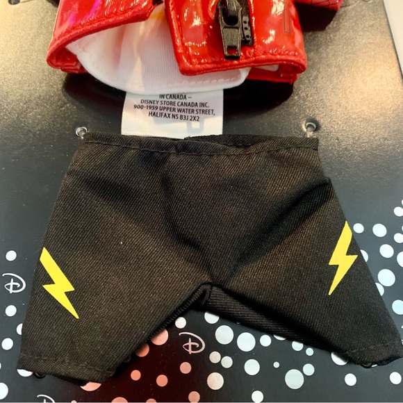 NWT. Disney nuiMOs outfit. Adorable red moto jacket, top and pants - Picture 6 of 7